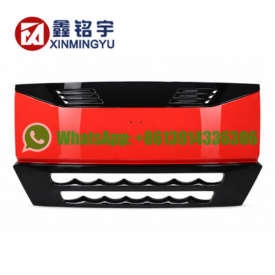 Goede prijs Sinotruk HOWO A7 Kabine Front Panel Assembly WG1664110011 WG1664111011 ABS Plastic Red Truck Exterior Replacement online