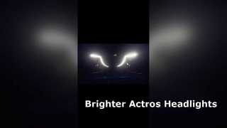 Mercedes Actros LED-koplampen Superheldere upgrade