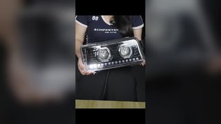 Sinotruk SITRAK Dump Truck LED-koplamp-upgrade